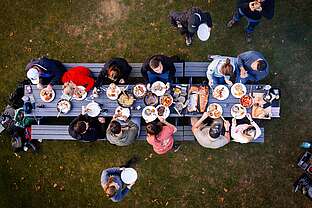 Genuss & Wandern an einem Tisch Genuss & Wandern an einem Tisch