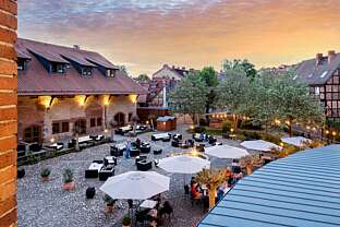 Terrasse im Innenhof Terrasse im Innenhof